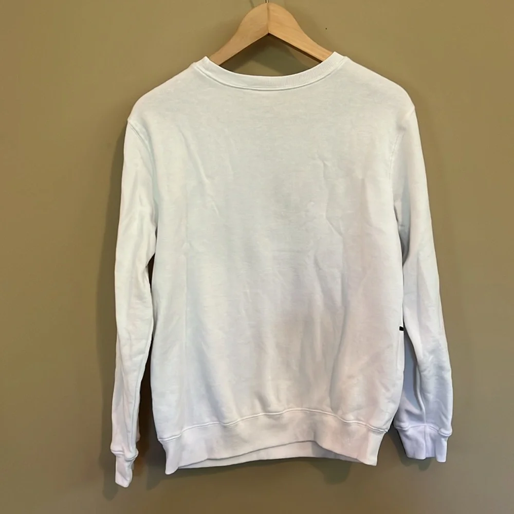 Minnie Mouse Wink Print Crewneck Sweatshirt